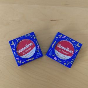 2 x Vaseline Lip Therapy Rosy Lips (17g) lip tin balm